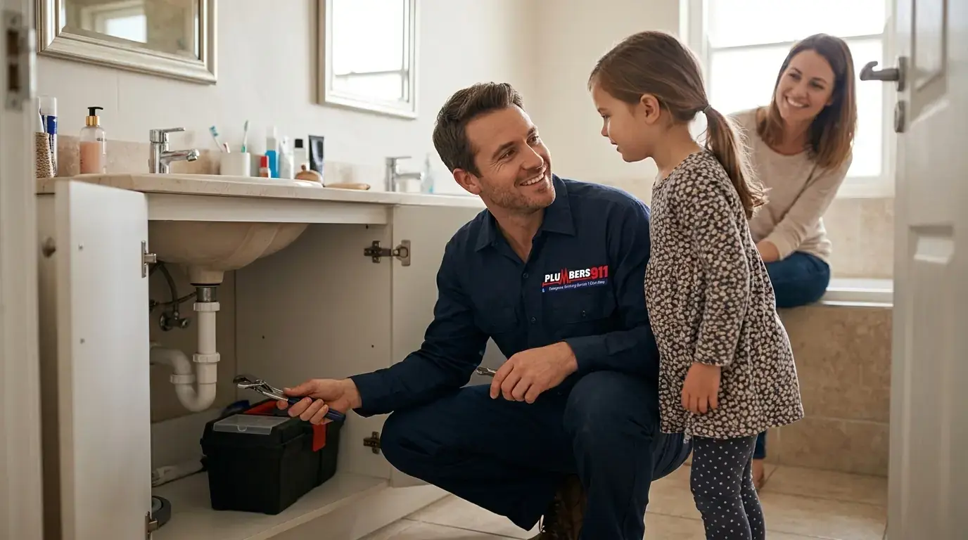Licensed plumber at work in Posen, IL